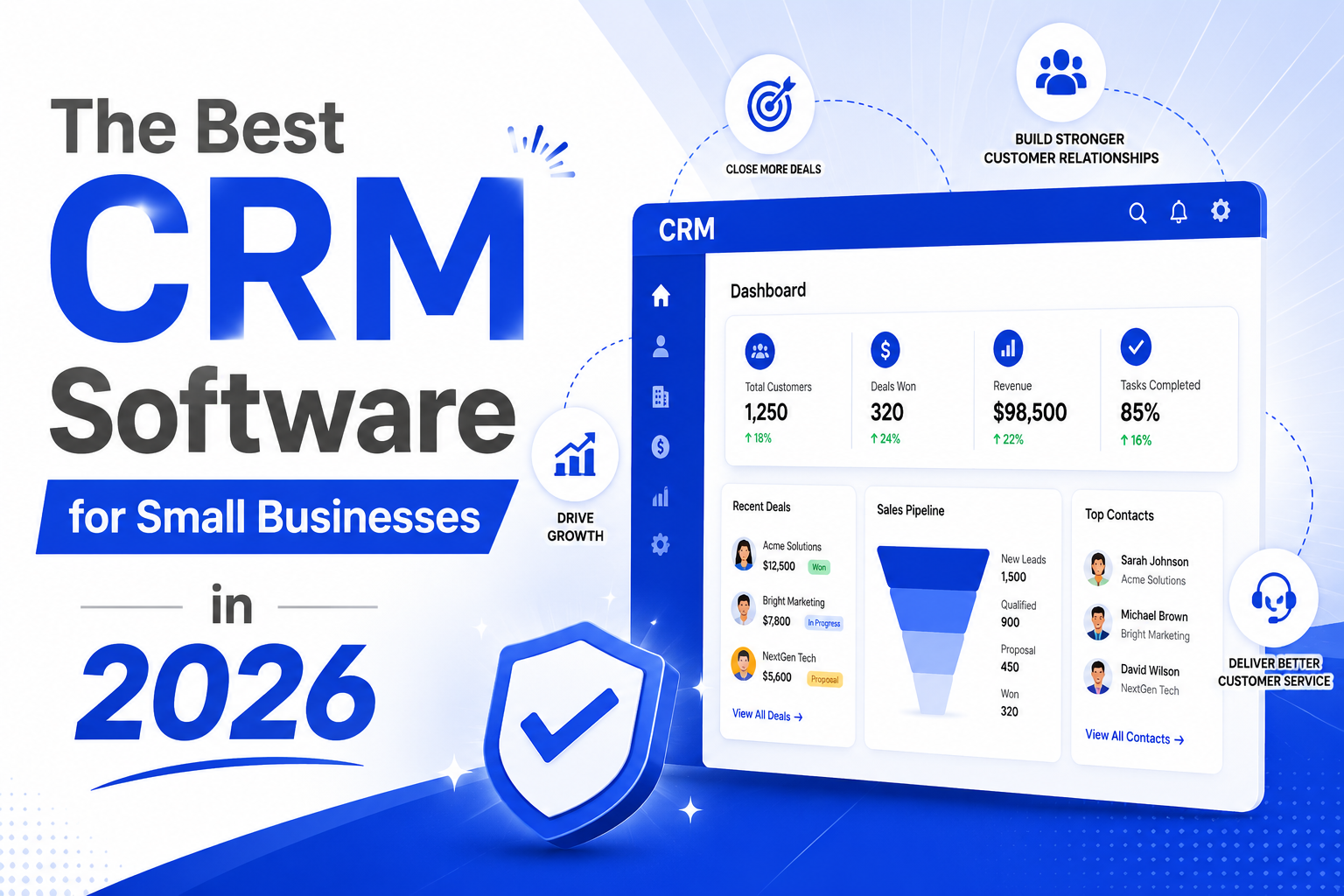The Best CRM Software for Small Businesses in 2026