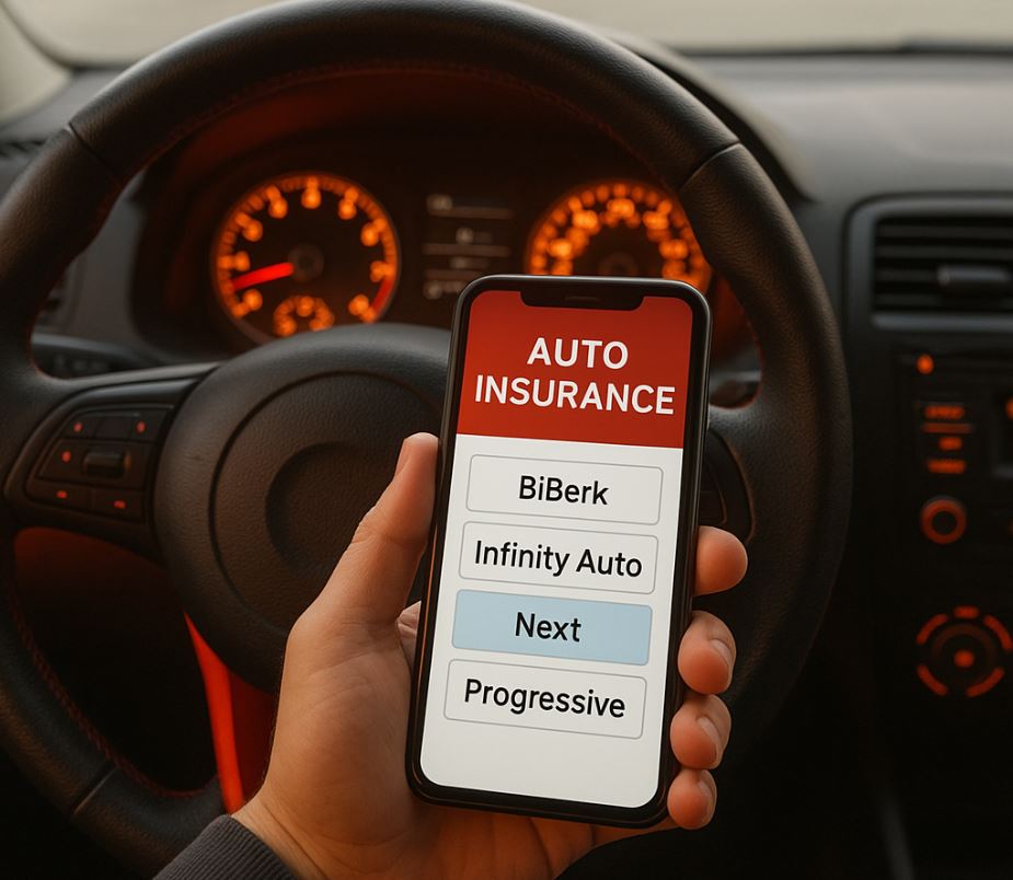 Online auto insurance