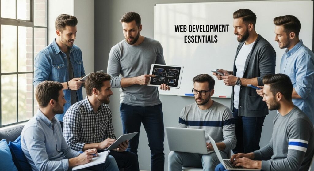 web development essentials team office
