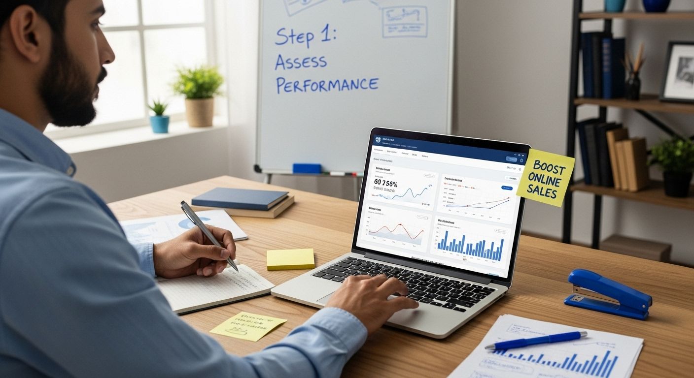 online sales analytics, performance review