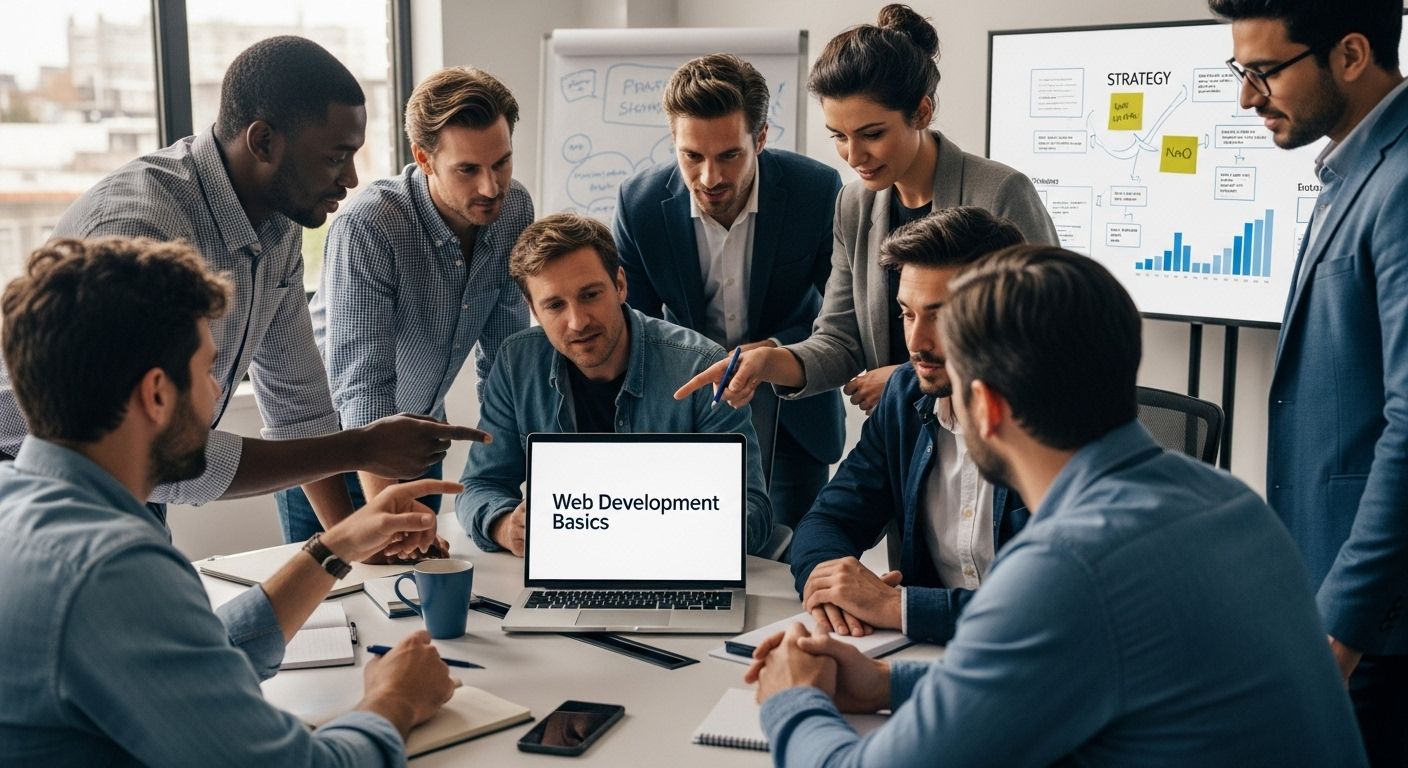 web development basics team