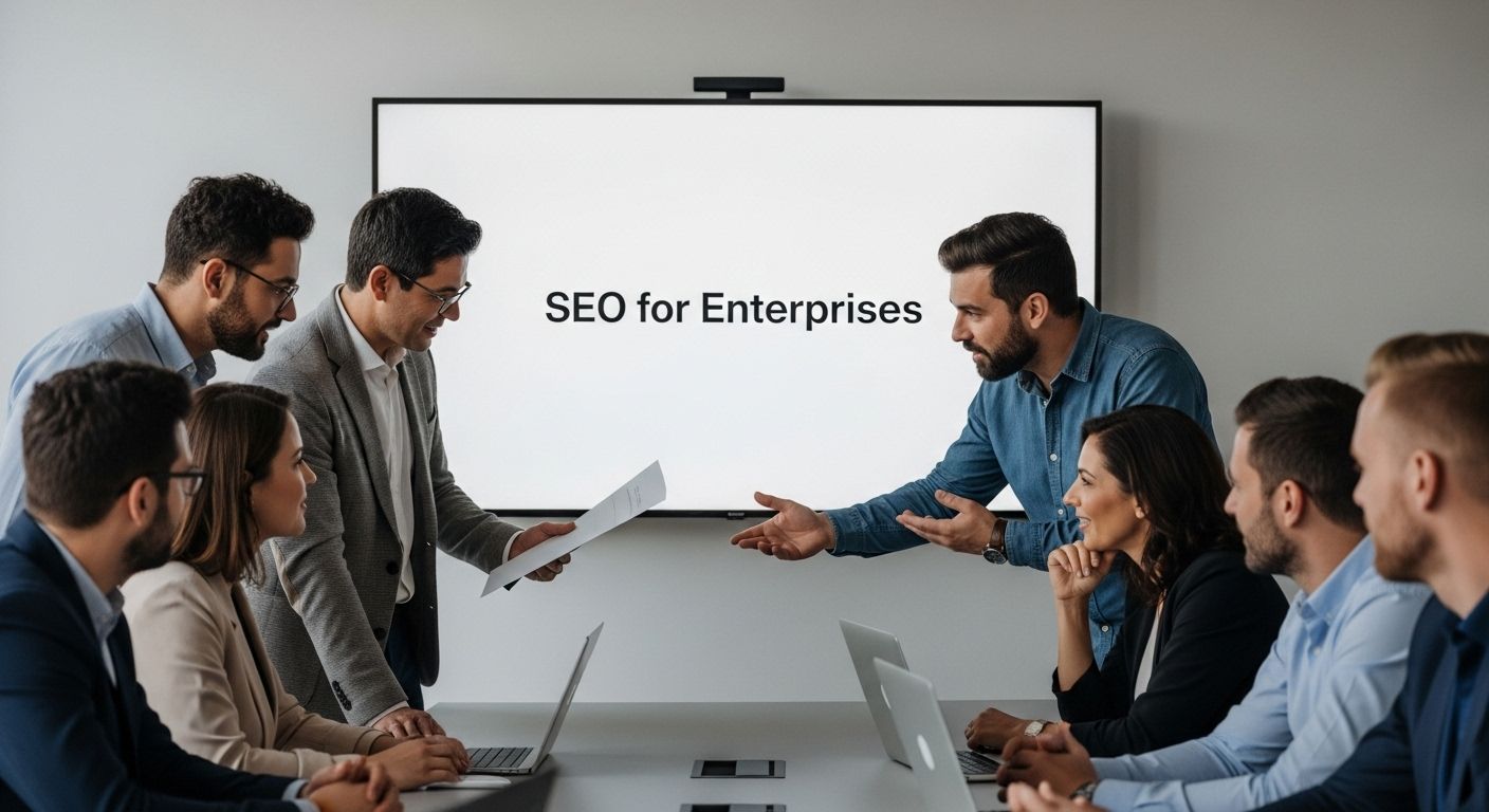 enterprise seo team office