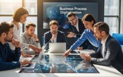 business process digitalization team office