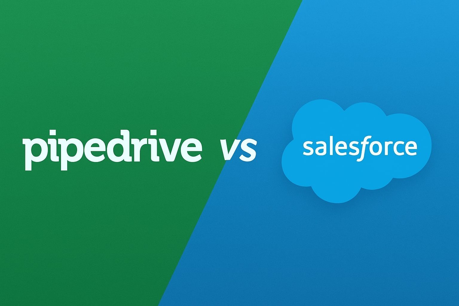 Pipedrive vs Salesforce