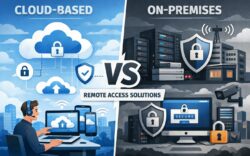 Cloud-Based vs On-Premises Remote Access Solutions