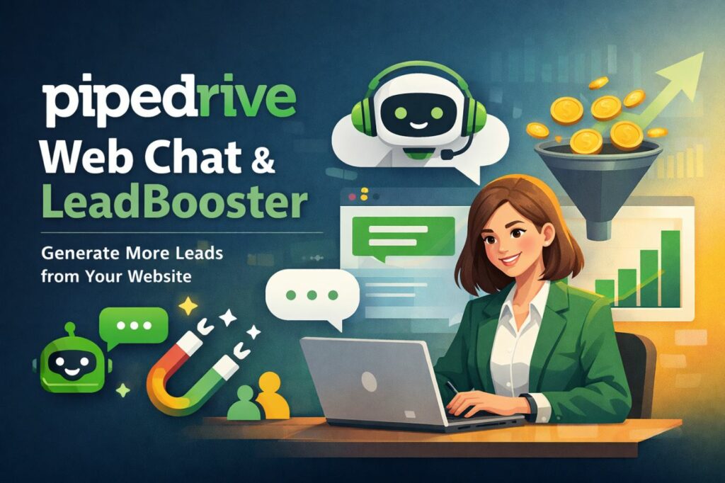 Pipedrive Web Chat and LeadBooster