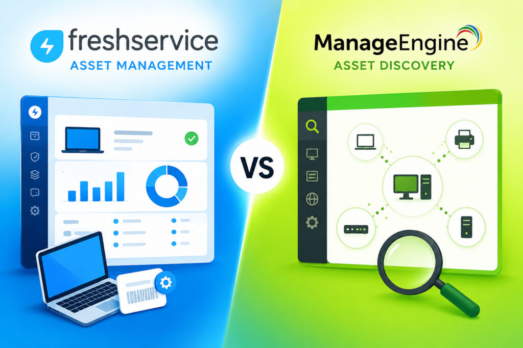 Freshservice Asset Management vs ManageEngine Asset Discovery