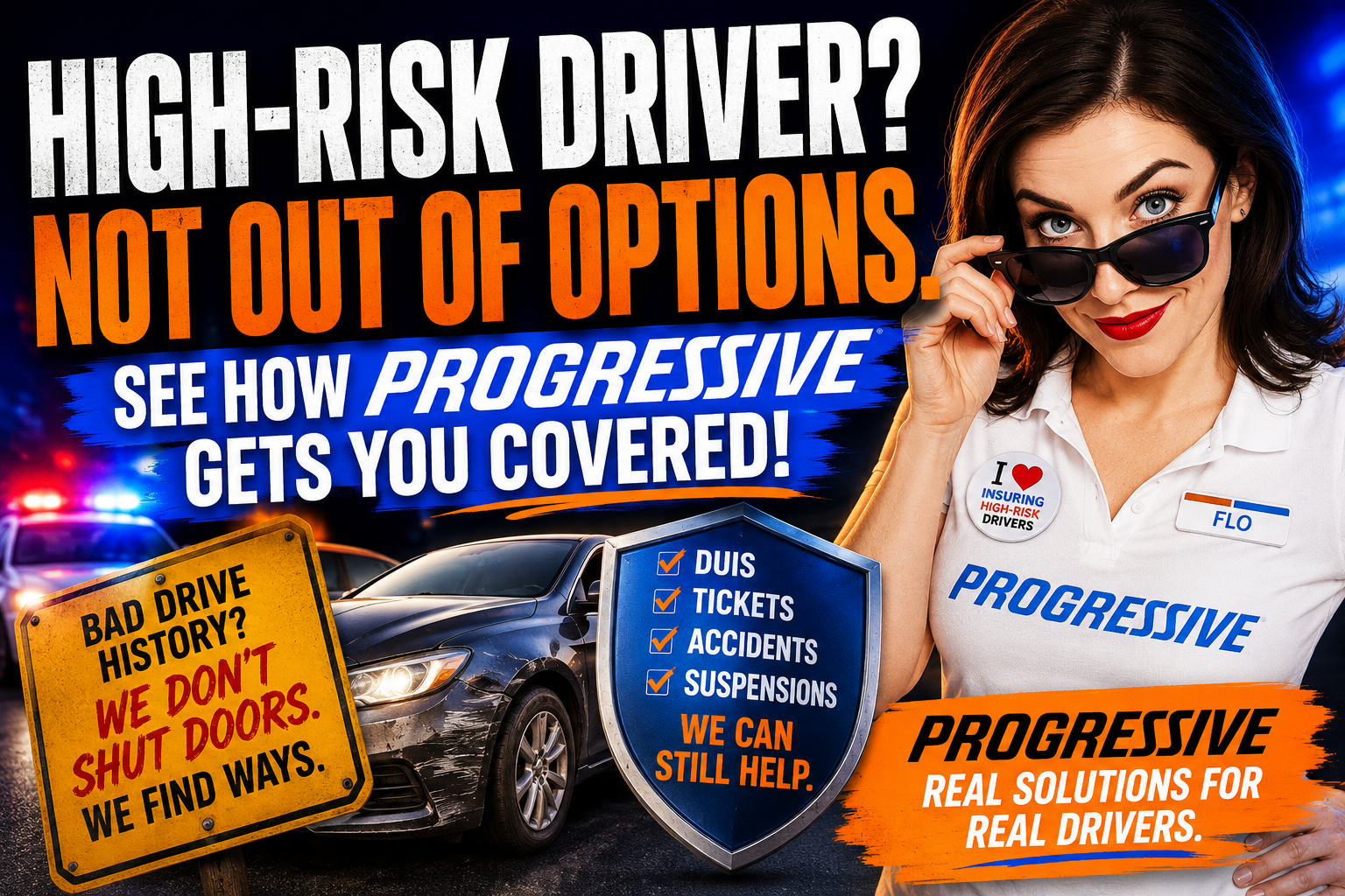 How Does Progressive Insurance Help High-Risk Drivers Get Covered