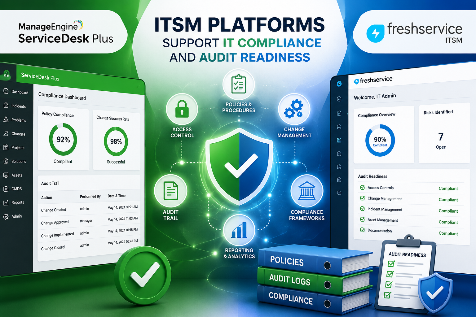 How ITSM Platforms Support IT Compliance and Audit Readiness