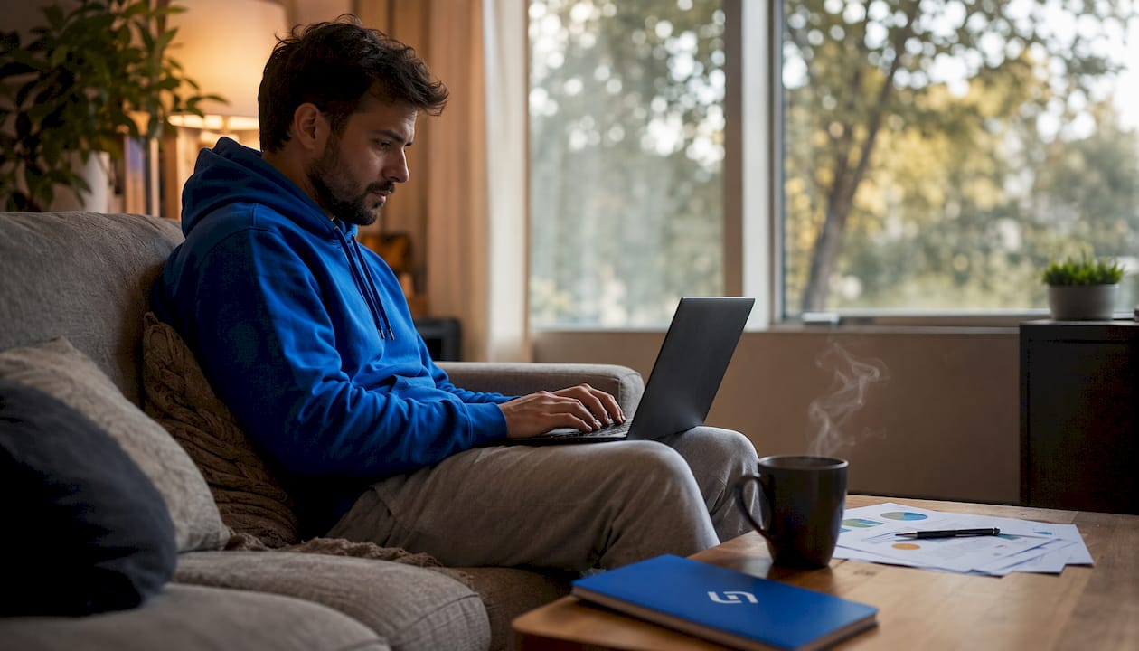 Data analyst working on geographic segmentation