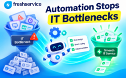 Automation in Freshservice Helps Prevent IT Bottlenecks
