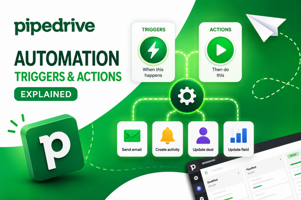 Pipedrive Automation Triggers and Actions