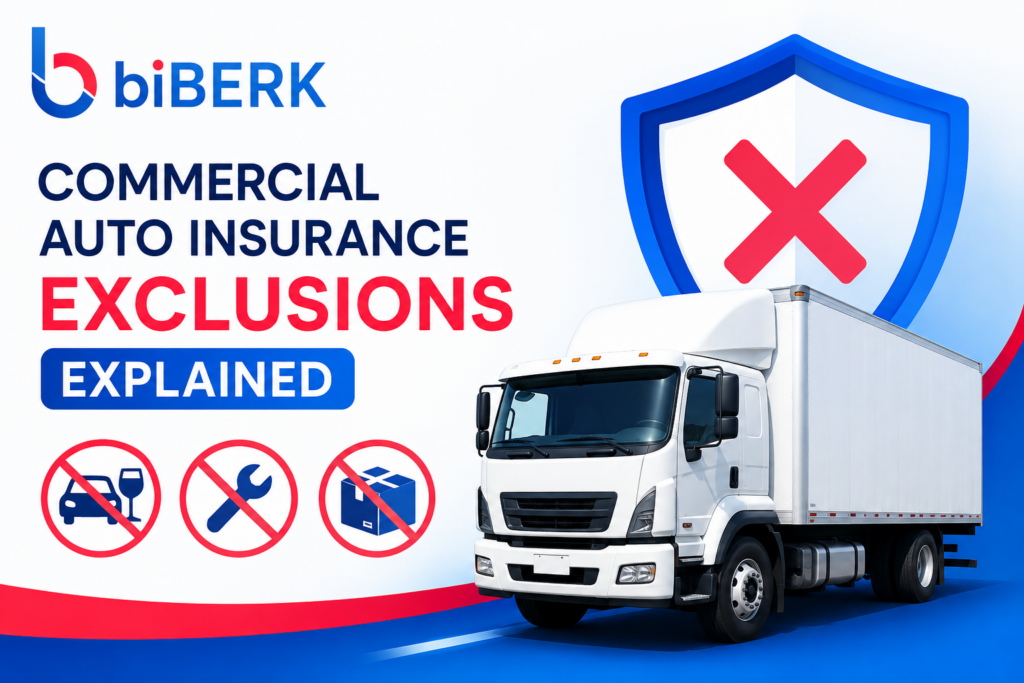 biBERK Commercial Auto Insurance Exclusions Explained