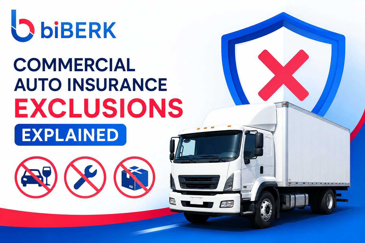 biBERK Commercial Auto Insurance Exclusions Explained