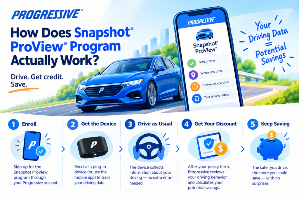 How Does Progressive's Snapshot ProView Program Actually Work
