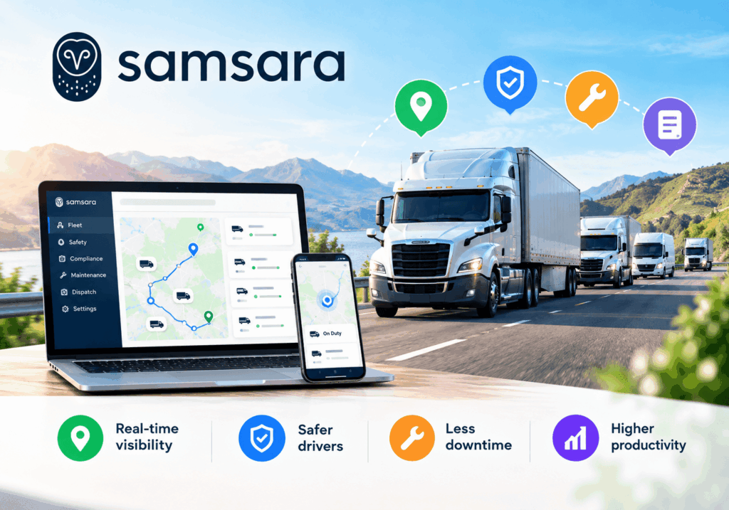 Benefits of Using Samsara for Fleet Management