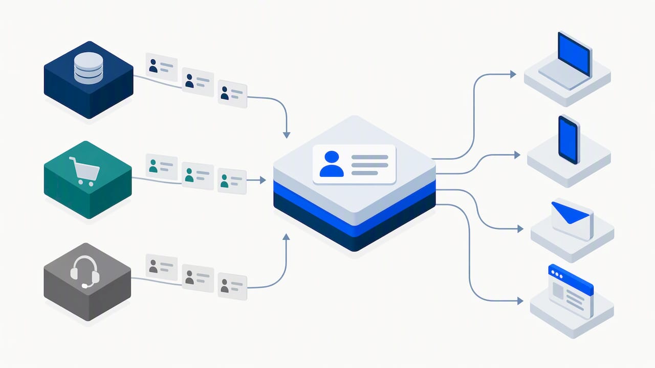 Customer records unified across business systems