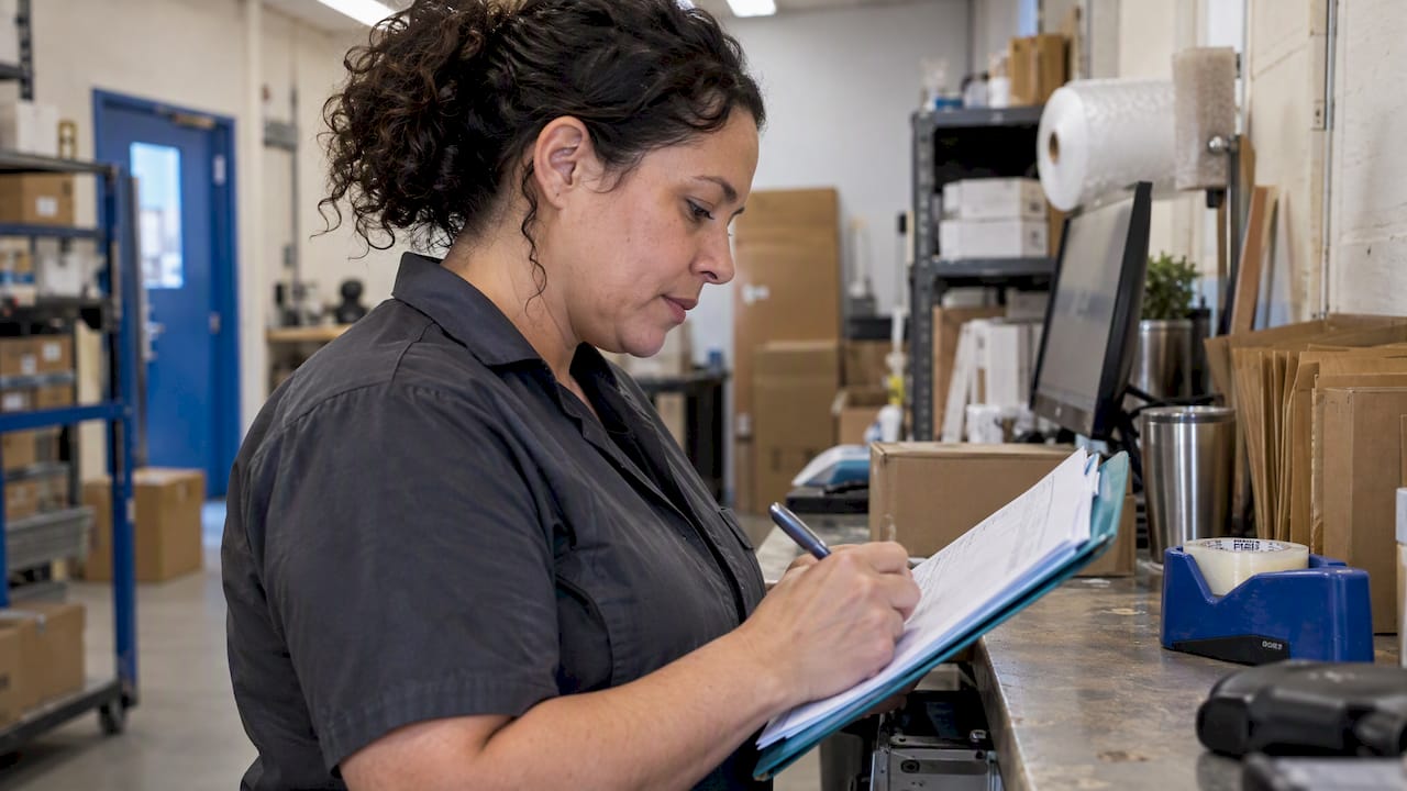 Owner assigning cybersecurity checklist tasks